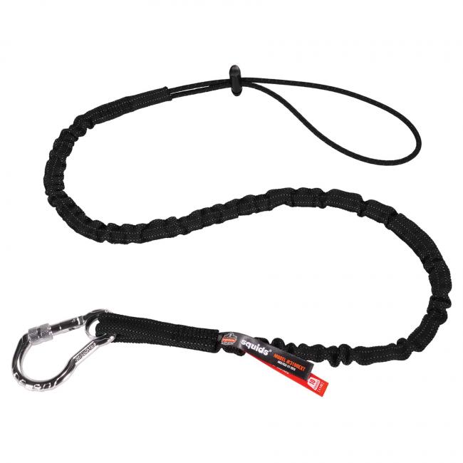 Ergodyne Squids 3100EXT Extended Single Carabiner 10 lb Tool Lanyard (6 Pack) from GME Supply